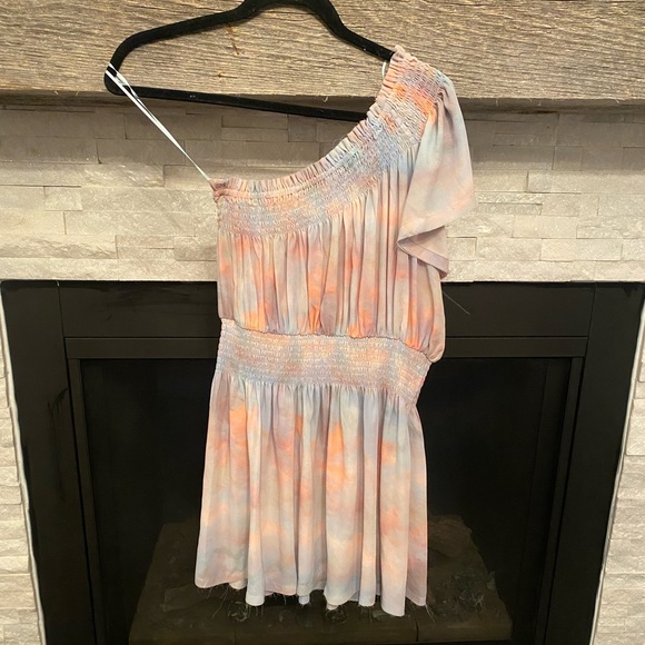 VICI- tie dye off the shoulder dress - Picture 4 of 9